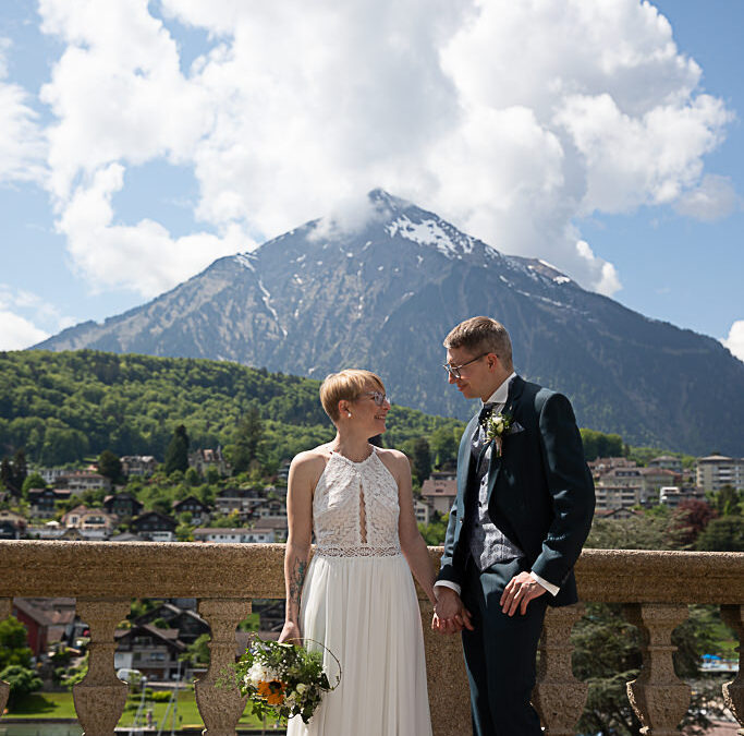 Frühlingshochzeit in Thun